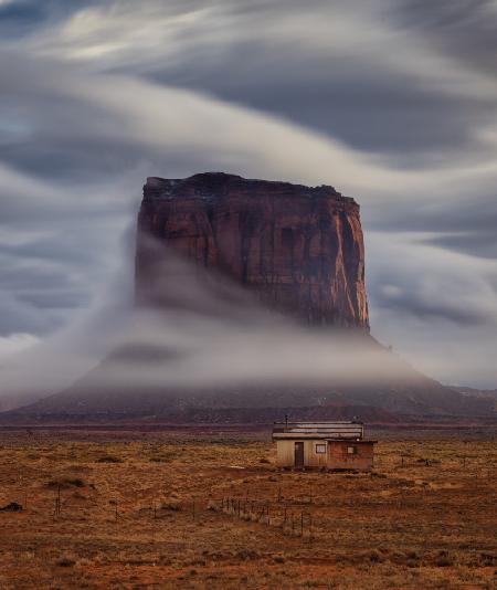 Wind über Navajo - Vertikal