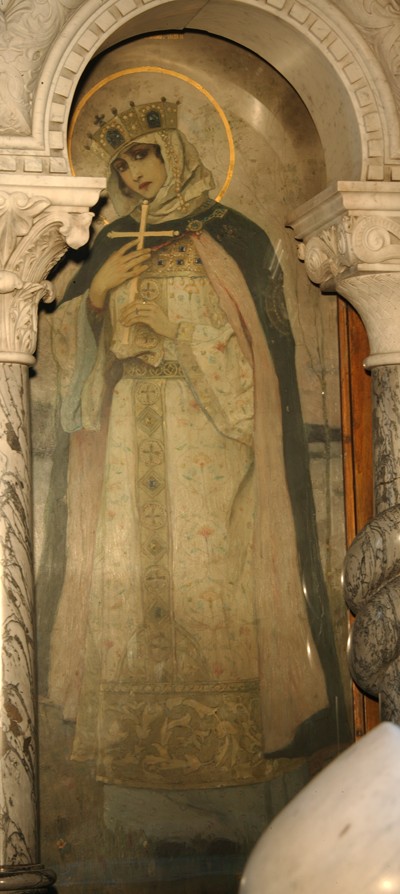 Heilige Olga, Großfürstin von Kiev von Michail Wassiljew. Nesterow