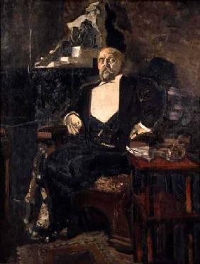 Portrait of S. Mamontov, the Founder of the First Private Opera 1897