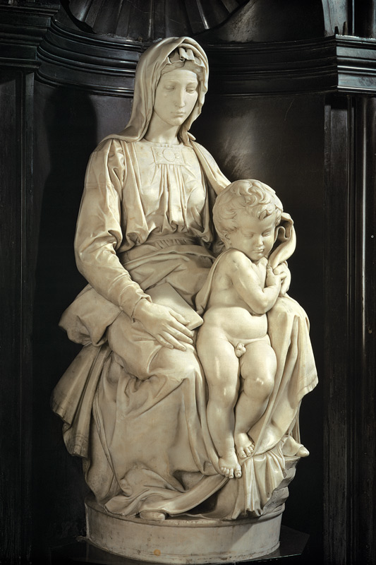Madonna and Child von Michelangelo (Buonarroti)