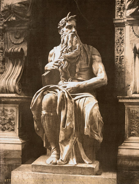 Michelangelo, Moses von Michelangelo (Buonarroti)