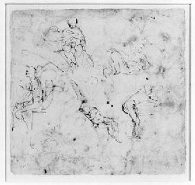 Figure study, c.1511 (pen & ink on paper) 1517