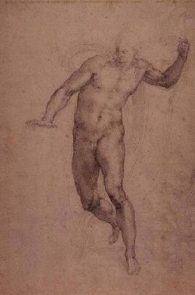 Study for The Last Judgement (W.54 recto)