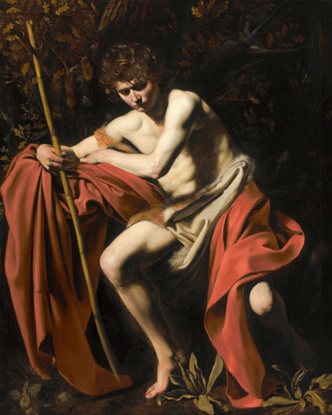 Johannes der Täufer von Michelangelo Caravaggio