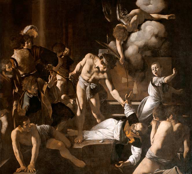 Das Martyrium des hl. Matthäus von Michelangelo Caravaggio