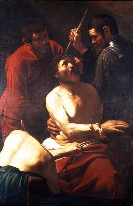 Christ Crowned by Thorns von Michelangelo Caravaggio