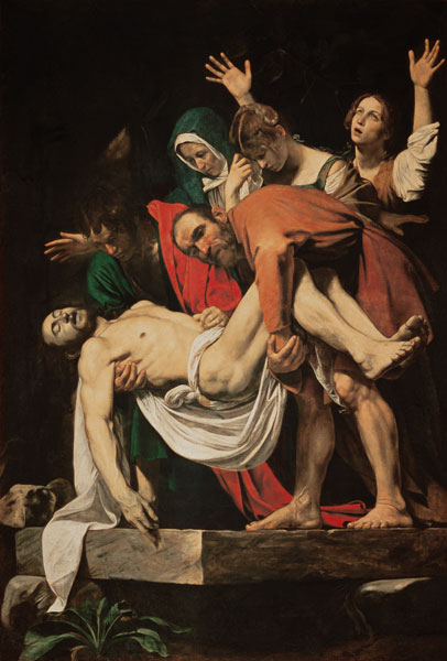 Grablegung Christi von Michelangelo Caravaggio