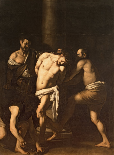The Flagellation of Christ von Michelangelo Caravaggio