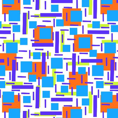 Formschöne Überlappung,marineblau,türkis,orange,geometrisch,abstrakt