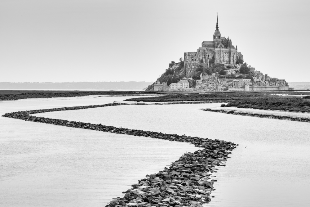 Mont-Saint-Michel 3 von Michelle Degryse