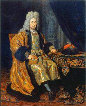 Porträt von François Le Fort (1656-1699) 1698