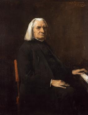 Bildnis Franz Liszt. 1886