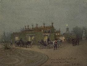 Ankunft der Prinzessin Alix von Hessen-Darmstadt in Liwadia am 10. Oktober 1894 1895