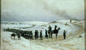 Bulgaria, a scene from the Russo-Turkish War of 1877-78 1879