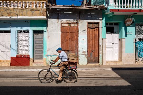 Bicycle in Trinidad, Cuba, Kuba von Miro May