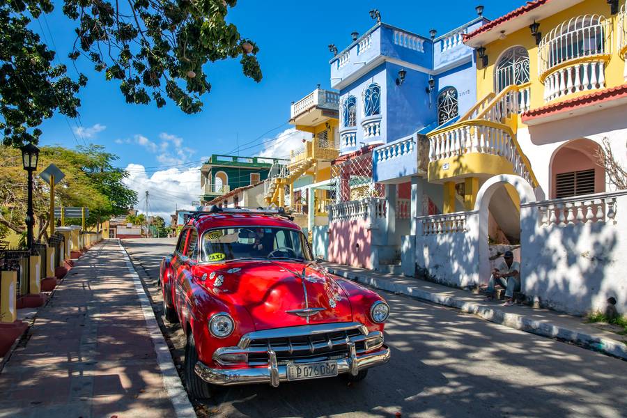 TAXI Trinidad, Kuba von Miro May