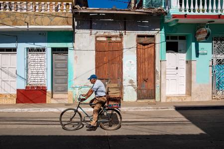 Bicycle in Trinidad, Cuba, Kuba 2020