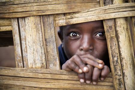 Porträt Kind in Äthiopien, Afrika 2016
