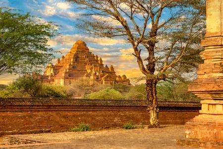 Tempel in Begann, eine historische Königsstadt in Myanmar (Burma) 2020