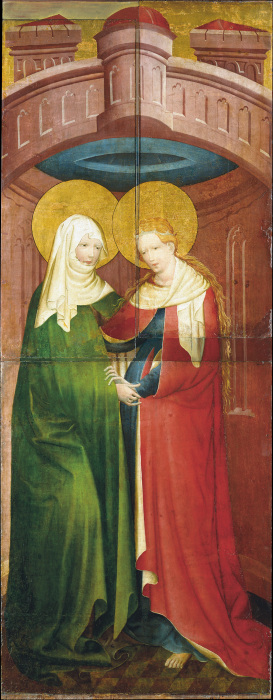 Heimsuchung von Mittelrheinischer Meister um 1420