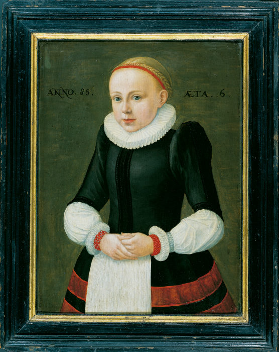 Bildnis der Susanna Völker von Mittelrheinischer Meister von 1588