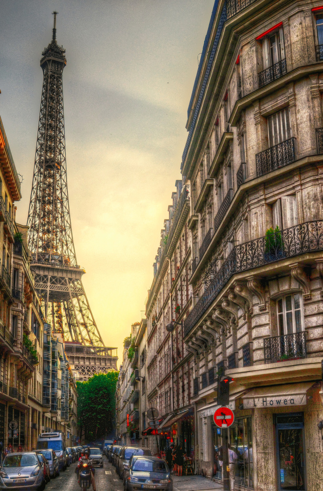 Eiffelturm,Paris,Frankreich von mohamed kazzaz