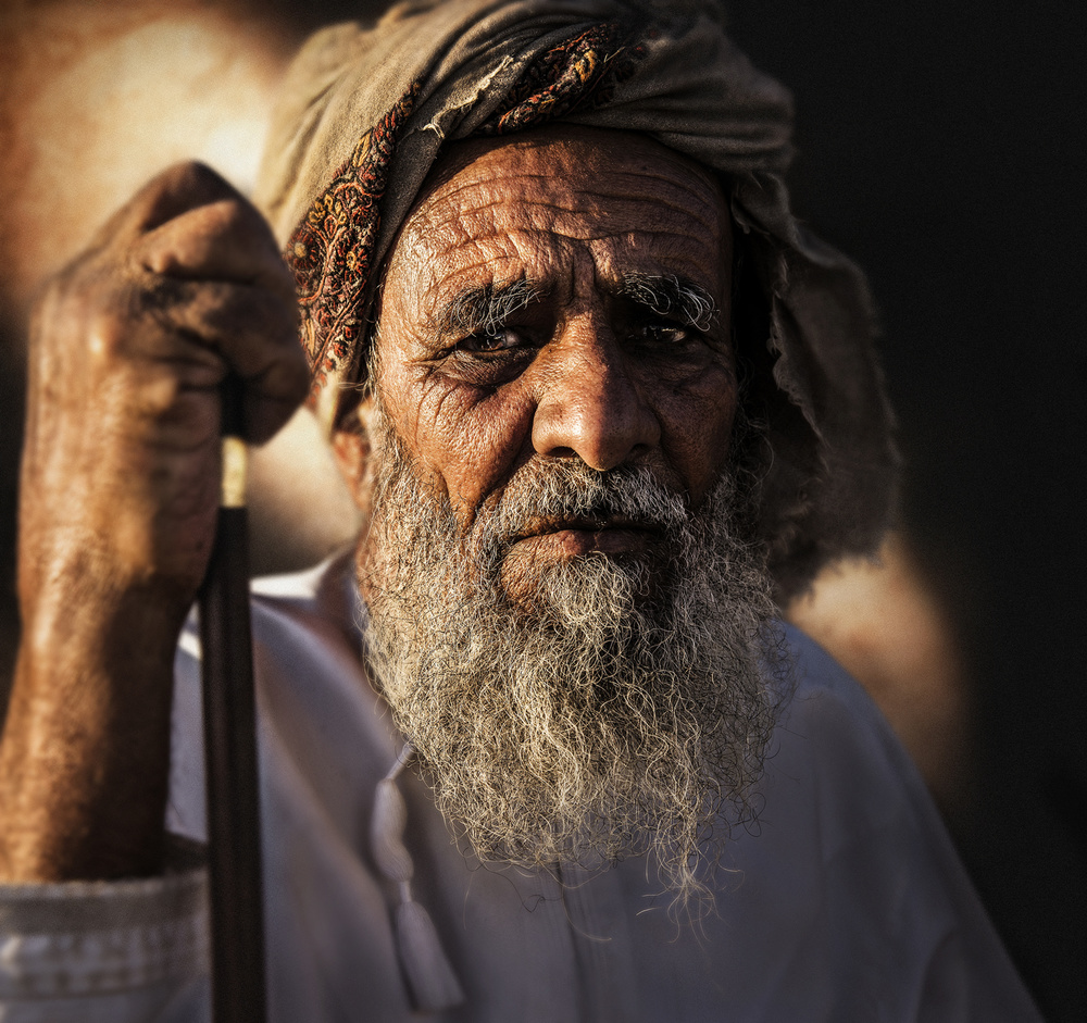 Omanisches Porträt von Mohammed Alhajri