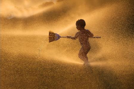 Wasserspiel....