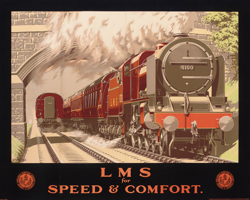 LMS for Speed and Comfort. (gedruckt bei McCorquodale Co. Ltd., London) von Murray Secretan