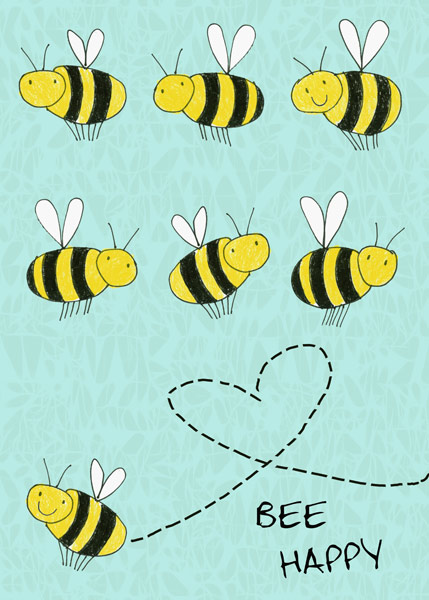 Bee happy 6 von Musterreich