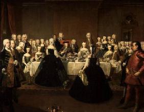 Wedding Breakfast of Empress Maria Theresa of Austria and Francis of Lorraine, later Francis I c.1736