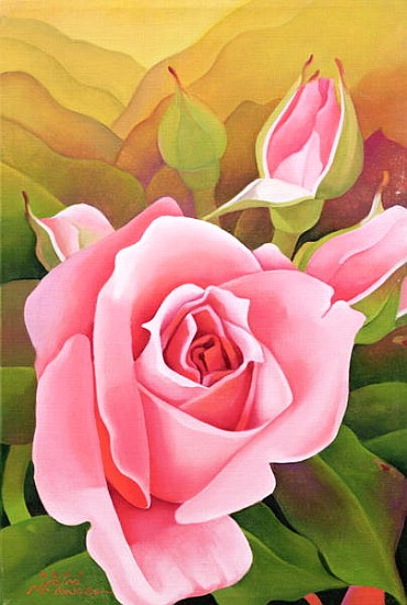 The Rose, 2002 (oil on canvas)  von Myung-Bo  Sim