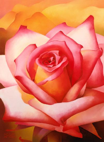 The Rose, 1999 (oil on canvas) 