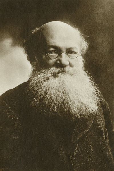 Porträt von Fürst Pjotr Alexejewitsch Kropotkin (1842-1921) von Nadar