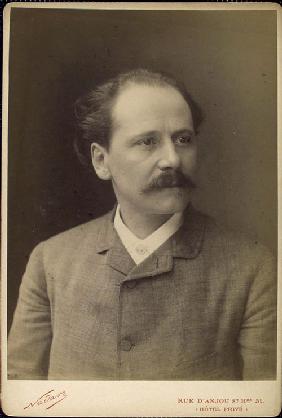 Porträt von Jules Massenet (1842-1912)