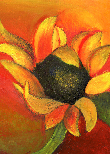 September Sunflower von Nancy Moniz Charalambous