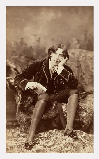 Portrait of Oscar Wilde (1854-1900) 1882