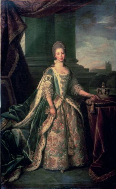 Portrait of Sophie Charlotte (1744-1818) von Nathaniel Dance Holland