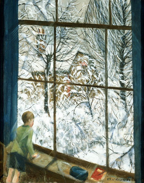 Blick in den Schnee von Christopher R.W. Nevinson