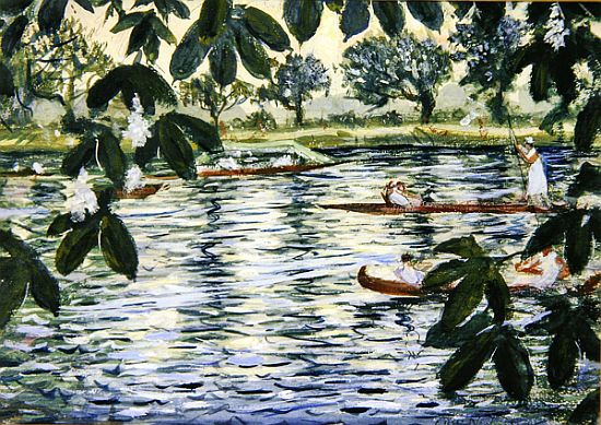 On the Thames von Christopher R.W. Nevinson