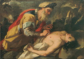 Der barmherzige Samariter. von Niccolò Malinconico