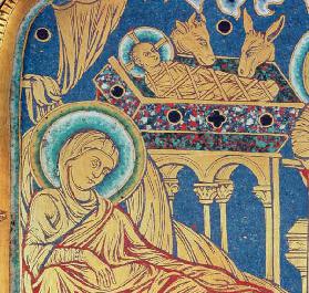 The Nativity, panel from the The Verduner Altar 1181