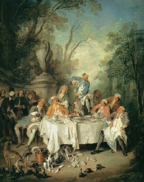 Das Schinkenfrühstück 1735