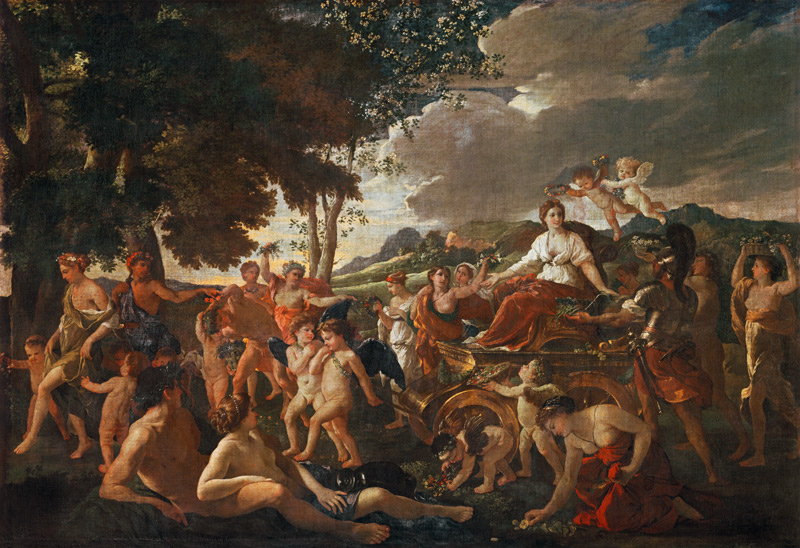 The Triumph of Flora von Nicolas Poussin