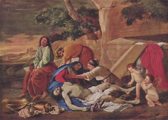 Beweinung Christi von Nicolas Poussin