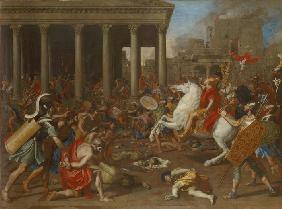Die Zerstörung des Tempels in Jerusalem durch Titus 1638