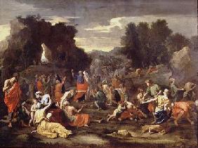 The Gathering of Manna c.1637-9