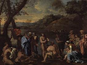 St. John Baptising the People c.1636-7