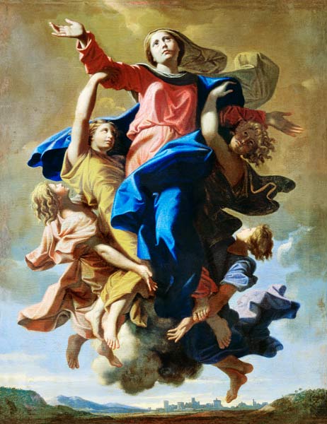 The Assumption of the Virgin von Nicolas Poussin