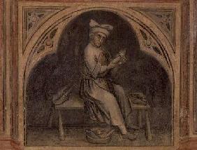 The Cobbler, from 'The Working World' cycle after Giotto c.1450